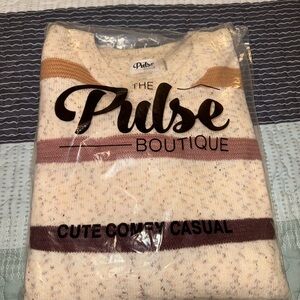 Pulse Boutique Striped Sweater